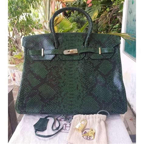 hermes snakeskin birkin|Hermes Birkin bag.